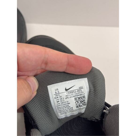 Nike Sneakers React SFB Carbon Mid Outdoor Size 6.5 Shoes Boots Black‎ - Picture 10 of 11